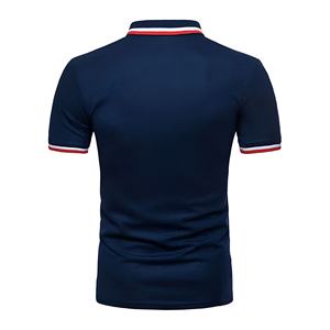 Camiseta Polo Bordada Personalizada con Logotipo para Hombre, Ropa Formal e Informal, Camiseta Polo Bordada Premium para Hombre OEM - Product Image 3