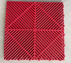 Dalles de sol modulaires en plastique pour garage, intérieur et extérieur, dalles de sol en vinyle PP renforcé, à emboîtement - Product Image 3