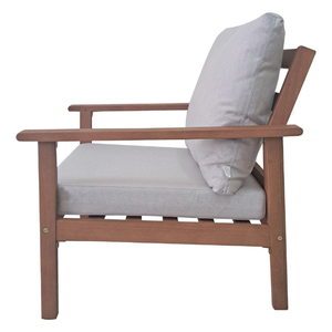 Dining Sofa Set Natural Teak with Teak Wooden Frame Material and Minimalist Design For Restaurant Set Furniture - Product Image 5