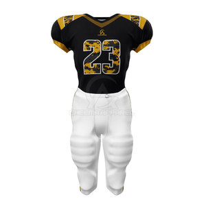 ชุดยูนิฟอร์มอเมริกันฟุตบอลแบบสั่งทำพิเศษ ผ้าโพลีเอสเตอร์คุณภาพสูง พร้อมเทคโนโลยีควบคุมความชื้นขั้นสูง - Product Image 2