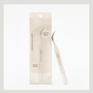 อุปกรณ์ต่อขนตาขายส่ง Olrio Korean K-Beauty Ollio Pearl Mascara แหนบปลายแหลมสำหรับต่อขนตา ผลิตในเกาหลี - Product Image 4