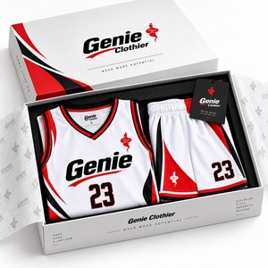 Conjunto de Uniforme de Baloncesto para Equipo, Camiseta y Pantalones Cortos, Transpirable, Ligero, Ropa Deportiva para Entrenamiento, Juego y Práctica - Product Image 6