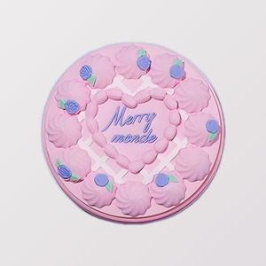 Base de maquillaje de alta cobertura Merimongde Happy Your Day Cushion 01 Ivory, base de maquillaje en cojín con efecto aerógrafo, base de maquillaje coreana. - Product Image 2