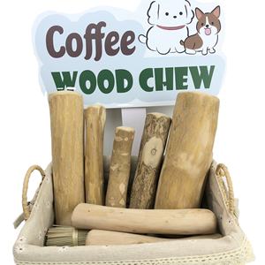 WINVN + 84.932118447 toptan köpek çiğneme doğal Pet oyuncaklar oynarken ahşap renk kahve ahşap çiğnemek kolay kullanım klasik çoklu boyutları - Product Image 2