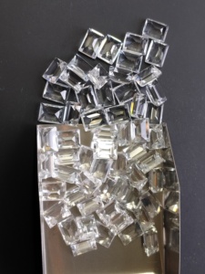 Natural White Topaz 8x6MM Baguette Cut Good Quality Loose Gemstone For Jewelry Making - Product Image 2