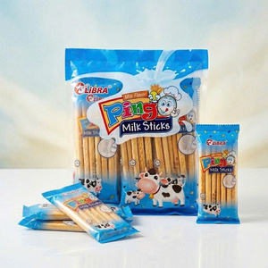 คุกกี้นมครีมมี่แท่ง 186 กรัม ขนมหวาน ผลิตโดยโรงงาน ODM เวียดนาม - Product Image 1