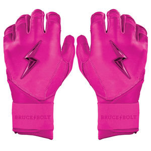 Gants de frappe de baseball en cuir de vachette Bruce Bolt de haute qualité, durables, pour droitiers, fabriqués sur mesure par des professionnels, faible MOQ - Product Image 1