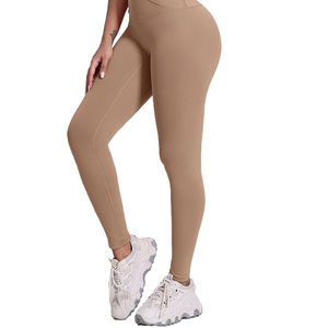 Leggings Deportivos de Cintura Alta para Mujer con Logotipo Personalizado, Elásticos, Cómodos, Transpirables, para Fitness, Yoga y Entrenamiento - Product Image 1