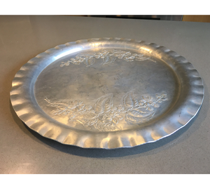 Platos de Aluminio para Servir, Platos para Restaurante, Bandejas para Aperitivos y Frutas, Juegos de Platos para Cena, Vajilla, Bandejas para Hornear de Aluminio con Borde Decorado - Product Image 4