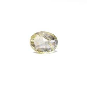 Premium 5.1 Carat Yellow Sapphire Oval Cut Loose Gemstone for Fine Jewelry - Product Image 2