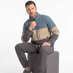 Wholesale Winter Unisex Sportswear Jogging Tracksuits Hooded Fleece Zipper Breathable Polyester <b>Wind</b> <b>Breaker</b> Training - Product Image 3