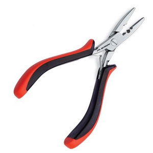 Pinzas para Extensiones de Cabello de Acero Inoxidable Plateado, Herramienta Profesional Multiusos para Extensiones de Cabello, Duradera, para Salón de Belleza - Product Image 2