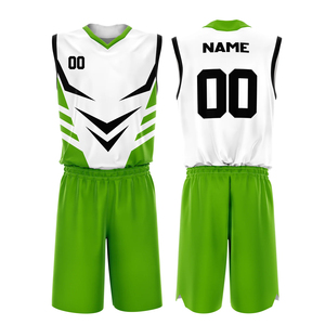 Uniforme de Baloncesto Personalizado, Transpirable y Ligero, Conjunto de Camiseta y Pantalones Cortos Deportivos, Color Personalizado, Unisex, MOQ Bajo - Product Image 1