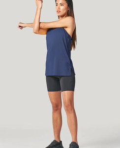 Camisetas sin mangas de Yoga de malla de verano de alta calidad, camisetas de Yoga para ejercicio de gimnasio, blusa deportiva, chaleco sin mangas con logotipo personalizado para mujer - Product Image 1