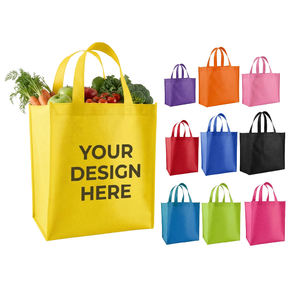 Sac en PP non tissé sur mesure, super résistant, avec poignée renforcée, durable, grande taille, pour articles promotionnels - Product Image 5