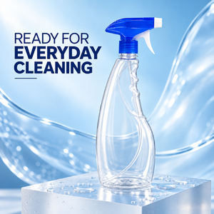 Blue Regular Shape PET <b>Spray</b> <b>Bottle</b> with Trigger Pump Durable Container for Cleaning and Household Applications for Sale - Product Image 2