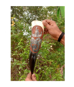 Cuerno Vikingo de Alta Calidad para Beber Cerveza, 250ml-350ml, Pulido, Inspirado en el Medievales, Regalo para Navidad y Día de la Madre - Product Image 3