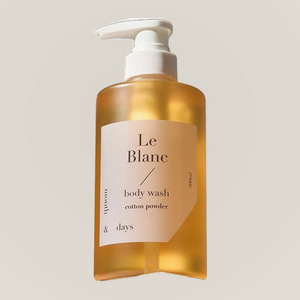 Gel de ducha corporal coreano K-Beauty Perfume Care Le Blanc, fabricado en Corea, 500 ml - Product Image 2