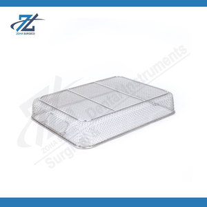 Bandeja de Esterilización para Instrumentos Dentales, Rejilla de Malla Metálica, Soporte de Acero Inoxidable de Alta Calidad para Herramientas Quirúrgicas, Médicas y Veterinarias - Product Image 6