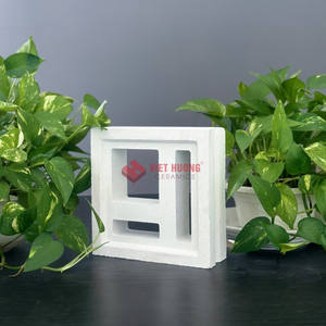 Breeze Cement Block - Baldosas de cuerpo completo de cemento de Vietnam para decoración interior y revestimiento de paredes, color blanco - Product Image 2