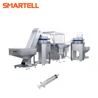 Machine d'assemblage automatique de seringues régulières à 3 parties de 5 ml, haute performance