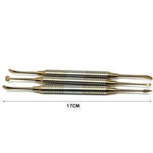 Separador de periostio para implantes dentales, elevador dental de acero inoxidable, doble separador para reflejar el tejido. - Product Image 1