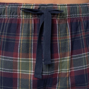 Pantalones de Franela Teñidos con Hilo para Hombre, Tallas Grandes, Ropa de Dormir de Invierno, Suaves, Transpirables, a Cuadros, 100% Algodón, 220g, Lavables a Máquina - Product Image 6