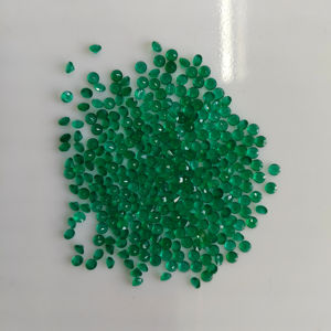 Ónix Verde Natural de 3MM, Corte Brillante Redondo, Gema Suelta de la Mejor Calidad para Joyería, Gemas de Red Mountain - Product Image 2