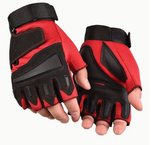 Ice Silk Lightweight Breathable Half Finger <b>Gloves</b> Anti-Slip for Gym Cycling & <b>Weight</b> Lifting Unisex - Product Image 6