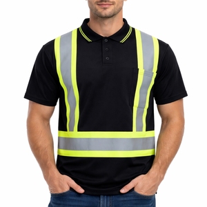 เสื้อกั๊กสะท้อนแสงเพื่อความปลอดภัย มองเห็นได้ชัดเจน ทนทาน สวมใส่สบาย คุณภาพระดับมืออาชีพ ปลอดภัย เชื่อถือได้ สำหรับผู้ชาย - Product Image 2