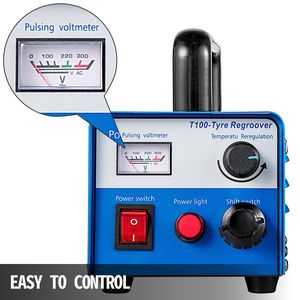 Macchina Scanalatrice Manuale per Pneumatici 400W, Utensile in Ferro per la Scanalatura di Pneumatici Rigenerati, Strumento Facile da Usare per la Manutenzione dei Veicoli - Product Image 3