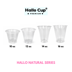 Vaso redondo desechable de plástico de 14 oz, de pared simple, hecho de material PP - Product Image 2