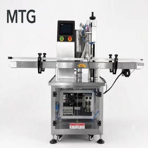 เครื่องบรรจุซอสแบบอัตโนมัติ MTG พร้อมปั๊มเกียร์เซอร์โว สำหรับซอสมะเขือเทศ ซอสมะเขือเทศปรุงรส มายองเนส น้ำมันงา น้ำผึ้ง แยม ลงในขวดแก้ว - Product Image 3