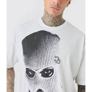 Camiseta personalizada para hombre, de alta calidad, 100% algodón, antiarrugas, con textura de anillo. - Product Image 1