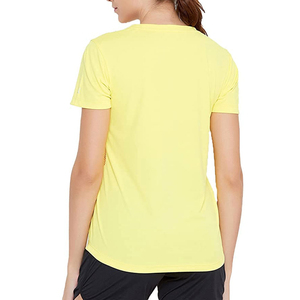 T-shirt en toile personnalisé pour femme 2026 – Respirant, anti-plis, marque personnalisée, décontracté, manches courtes, couleur unie, prix usine, toutes saisons - Product Image 2