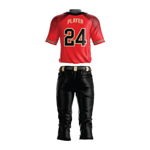 Maillot de baseball en polyester 220 GSM anti-UV, respirant, uniformes d'équipe, logo personnalisé, vêtements de sport pour activités de plein air Sialkot - Product Image 2