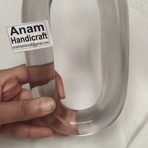 Customized Modern Acrylic Chain Wall Accents Handmade Modern <b>Ornamental</b> Resin Hanging for Home Decor Diwali Festival Ready - Product Image 2