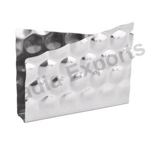 Porte-mouchoirs en métal martelé de conception classique confortable pour une utilisation à la maison ou au bureau - Product Image 1