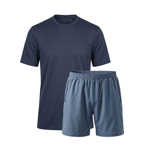 Offre Spéciale – Ensemble Décontracté d'Été Vintage Lavé pour Homme en Polyester/Coton Écologique de Haute Qualité – Personnalisable et Tendance - Product Image 1