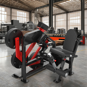 Équipement de musculation pour les jambes à charge de plaques en métal de qualité commerciale, très vendu en usine, pour les entraîneurs de fitness Qli Fitness - Product Image 1