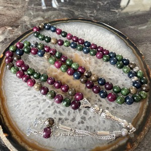 Resin Beads Tasbih Zenith Pulse Tasbeeh Aetheric Bond Sibha Vanguard Soul Prayer Beads Nexus <b>Spirit</b> Dhikr Tool Elysian - Product Image 3
