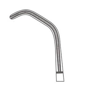 Pinza de Oclusión Tangencial DeBakey Satinsky Atrauma de 20 cm (8.25 Pulgadas) de Doble Ángulo para Vena Cava, Uso Quirúrgico, Manual, Clínico, Médico - Product Image 5
