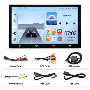 HANTUE Universal 13.1 Inch Wireless Carplay Android 15 Android Auto Radio Stereo Mobil GPS WiFi Kamera Mundur Dashboard - Product Image 6