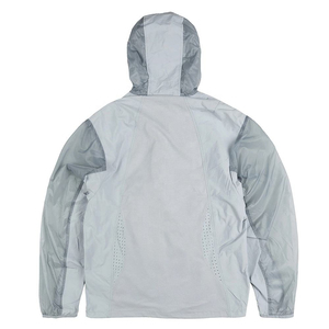 Plus Size <b>Lightweight</b> Breathable Windbreaker <b>Men</b>’s Contrast Piping Raglan Sleeve Zip-Up Polyester Oversized - Product Image 3