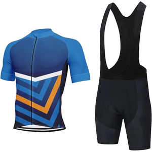 Maillot de cyclisme 100% polyester, design personnalisé imprimé, logo, antibactérien, séchage rapide, respirant, uniforme - Product Image 1