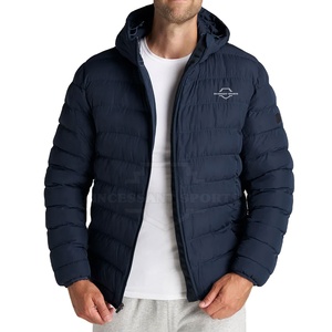Men's Stand Collar Winter Puffer <b>Jacket</b>-<b>Waterproof</b> Breathable <b>Padded</b> Casual <b>Jacket</b> Best Selling New Design - Product Image 1