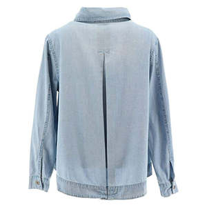 Abrigos de lona tejidos para mujer al por mayor, elegantes, con color y logotipo personalizados - Product Image 4