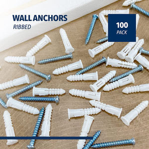 Plastic Anchor Wall Plug Fixing Anchor Wall Plug PE/PP Material Expand Plugs Plastic Wall Anchors With Screws - Product Image 1