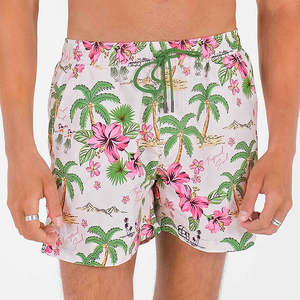 Pantalones cortos de hombre de punto, rectos, casuales, deportivos, con cinco bolsillos, de cintura media, lisos, antiarrugas, al por mayor - Product Image 6