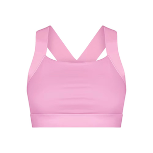 Sujetador deportivo personalizado para mujer, top corto atlético con espalda cruzada, ropa de gimnasio y entrenamiento, proveedor mayorista OEM ODM de marca privada - Product Image 1